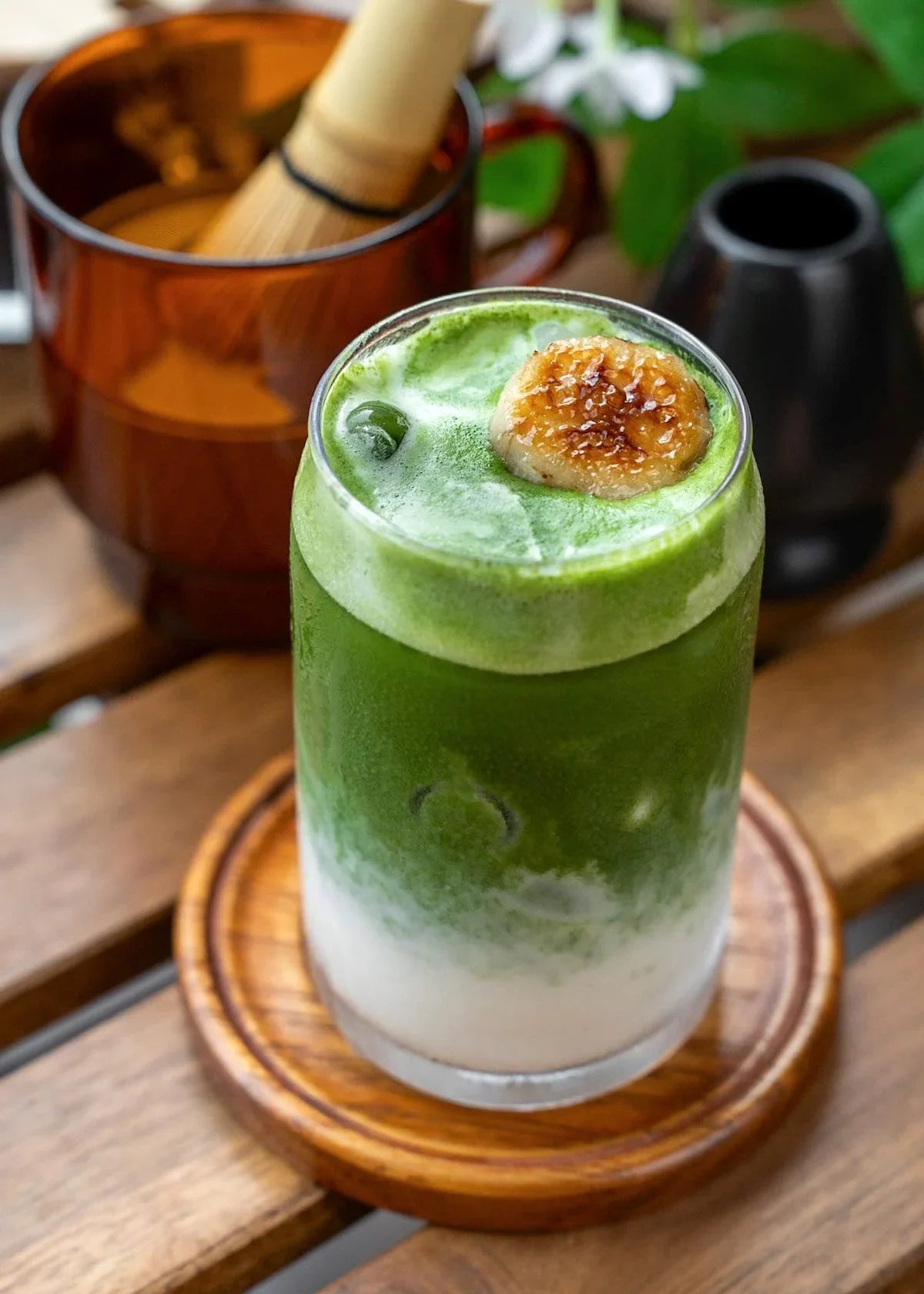 Banana matcha Latte: Het virale ontbijtrecept