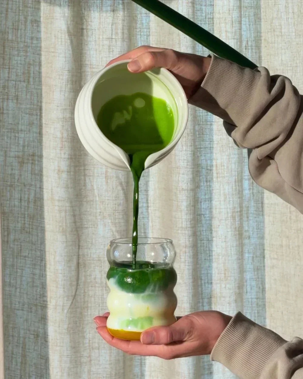Hoeveel calorieen zit er in een iced matcha latte